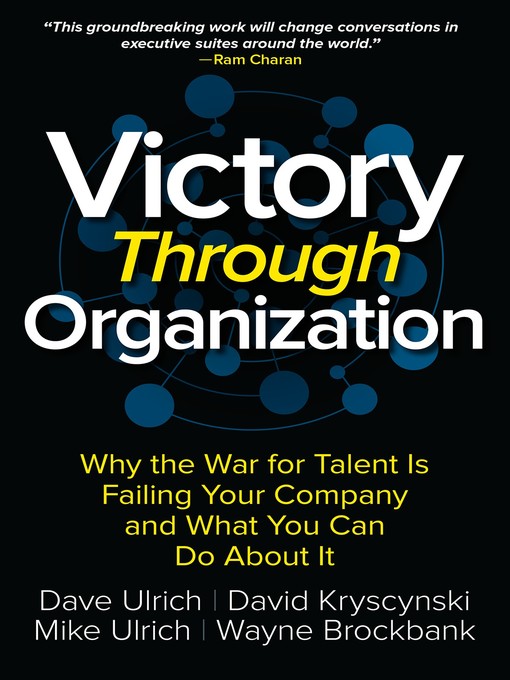 Title details for Victory Through Organization by Dave Ulrich - Available